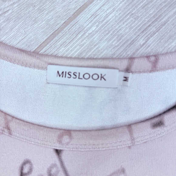 Vintage misslook maxi long sleeve four cool cats black cats playing music dress - Picture 5 of 5